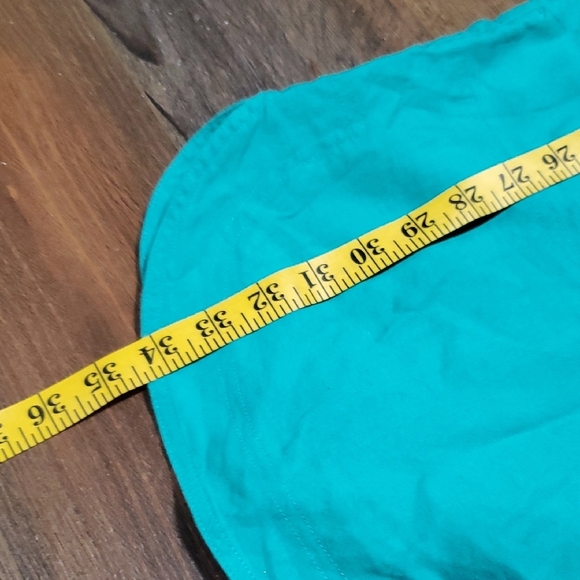 Trina Turk X INC Teal Lace-Up Mini Dress - Picture 3 of 8